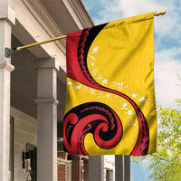 Papua New Guinea Independence Garden Flag Special Style Yellow Version LT05 House Flag Yellow - Polynesian Pride