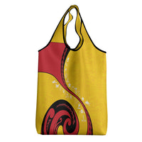 Papua New Guinea Independence Grocery Bag Special Style Yellow Version LT05 - Polynesian Pride