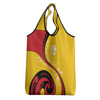 Papua New Guinea 50th Independence Anniversary Grocery Bag Special Style Yellow Version LT05 - Polynesian Pride