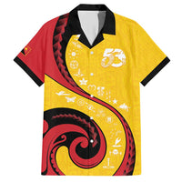 Papua New Guinea Independence Hawaiian Shirt Special Style Yellow Version LT05 Yellow - Polynesian Pride