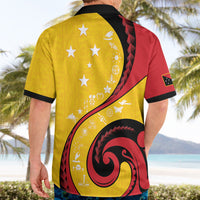 Papua New Guinea Independence Hawaiian Shirt Special Style Yellow Version LT05 - Polynesian Pride