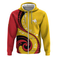Papua New Guinea 50th Independence Anniversary Hoodie Special Style Yellow Version LT05 - Polynesian Pride