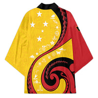 Papua New Guinea Independence Kimono Special Style Yellow Version LT05 - Polynesian Pride