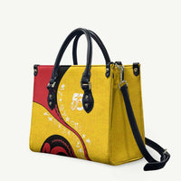 Papua New Guinea Independence Leather Bag Special Style Yellow Version LT05 Yellow - Polynesian Pride