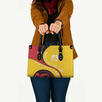 Papua New Guinea Independence Leather Bag Special Style Yellow Version LT05 - Polynesian Pride