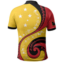 Papua New Guinea 50th Independence Anniversary Polo Shirt Special Style Yellow Version LT05 - Polynesian Pride