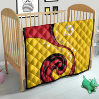Papua New Guinea 50th Independence Anniversary Quilt Special Style Yellow Version LT05 - Polynesian Pride
