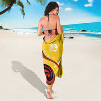Papua New Guinea 50th Independence Anniversary Sarong Special Style Yellow Version LT05 - Polynesian Pride