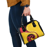Papua New Guinea 50th Independence Anniversary Shoulder Handbag Special Style Yellow Version LT05 - Polynesian Pride