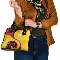 Papua New Guinea 50th Independence Anniversary Shoulder Handbag Special Style Yellow Version LT05 - Polynesian Pride