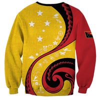 Papua New Guinea Independence Sweatshirt Special Style Yellow Version LT05 - Polynesian Pride
