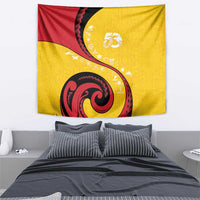 Papua New Guinea Independence Tapestry Special Style Yellow Version LT05 - Polynesian Pride