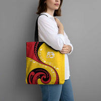 Papua New Guinea Independence Tote Bag Special Style Yellow Version LT05 - Polynesian Pride