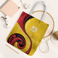 Papua New Guinea Independence Tote Bag Special Style Yellow Version LT05 White Strap One Size Yellow - Polynesian Pride