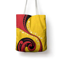 Papua New Guinea Independence Tote Bag Special Style Yellow Version LT05 - Polynesian Pride