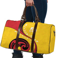 Papua New Guinea Independence Travel Bag Special Style Yellow Version LT05 - Polynesian Pride
