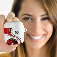 Papua New Guinea 50th Independence Anniversary AirPods Case Special Style White Version LT05 White - Polynesian Pride