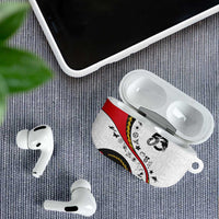 Papua New Guinea 50th Independence Anniversary AirPods Case Special Style White Version LT05 - Polynesian Pride