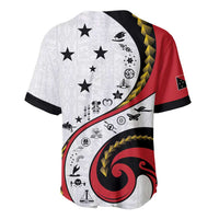 Papua New Guinea 50th Independence Anniversary Baseball Jersey Special Style White Version LT05 - Polynesian Pride