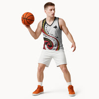 Papua New Guinea Independence Basketball Jersey Special Style White Version LT05 - Polynesian Pride