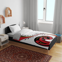 Papua New Guinea Independence Bedding Set Special Style White Version LT05 - Polynesian Pride