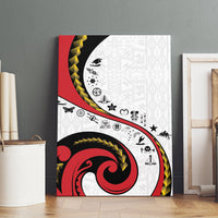 Papua New Guinea Independence Canvas Wall Art Special Style White Version LT05 - Polynesian Pride