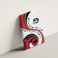 Papua New Guinea 50th Independence Anniversary Canvas Wall Art Special Style White Version LT05 - Polynesian Pride