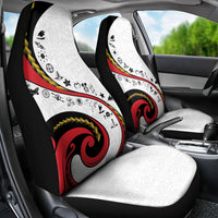 Papua New Guinea 50th Independence Anniversary Car Seat Cover Special Style White Version LT05 - Polynesian Pride