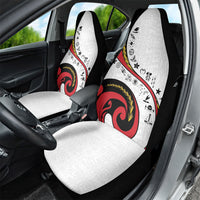 Papua New Guinea 50th Independence Anniversary Car Seat Cover Special Style White Version LT05 - Polynesian Pride