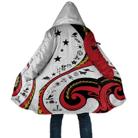 Papua New Guinea 50th Independence Anniversary Cloak Special Style White Version - Polynesian Pride