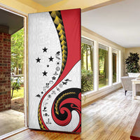 Papua New Guinea 50th Independence Anniversary Door Cover Special Style White Version - Polynesian Pride