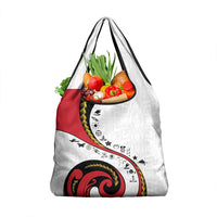 Papua New Guinea Independence Grocery Bag Special Style White Version LT05 1-pack One Size White - Polynesian Pride