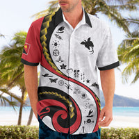 Papua New Guinea Independence Hawaiian Shirt Special Style White Version LT05 - Polynesian Pride