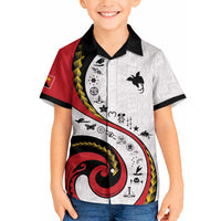 Papua New Guinea Independence Hawaiian Shirt Special Style White Version LT05 - Polynesian Pride