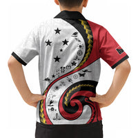 Papua New Guinea Independence Hawaiian Shirt Special Style White Version LT05 - Polynesian Pride