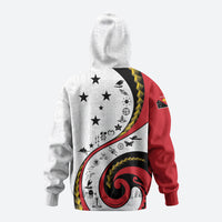 Papua New Guinea 50th Independence Anniversary Hoodie Special Style White Version LT05 - Polynesian Pride