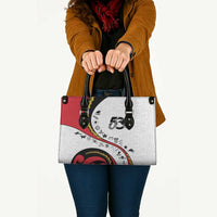 Papua New Guinea Independence Leather Bag Special Style White Version LT05 - Polynesian Pride