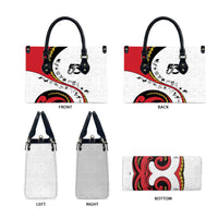Papua New Guinea Independence Leather Bag Special Style White Version LT05 - Polynesian Pride