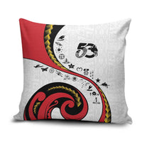 Papua New Guinea Independence Pillow Cover Special Style White Version LT05 White - Polynesian Pride