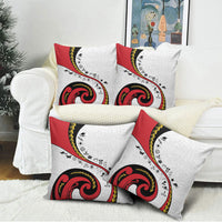 Papua New Guinea Independence Pillow Cover Special Style White Version LT05 - Polynesian Pride