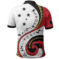 Papua New Guinea Independence Polo Shirt Special Style White Version LT05 - Polynesian Pride