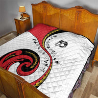 Papua New Guinea 50th Independence Anniversary Quilt Special Style White Version LT05 - Polynesian Pride