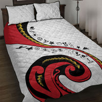 Papua New Guinea 50th Independence Anniversary Quilt Bed Set Special Style White Version LT05 White - Polynesian Pride