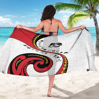 Papua New Guinea Independence Sarong Special Style White Version LT05 - Polynesian Pride