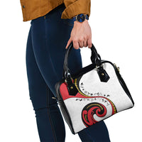 Papua New Guinea 50th Independence Anniversary Shoulder Handbag Special Style White Version LT05 - Polynesian Pride