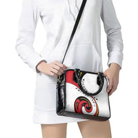 Papua New Guinea 50th Independence Anniversary Shoulder Handbag Special Style White Version LT05 - Polynesian Pride