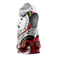 Papua New Guinea Independence Sleeveless Hoodie Special Style White Version LT05 - Polynesian Pride