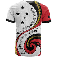 Papua New Guinea 50th Independence Anniversary T Shirt Special Style White Version - Polynesian Pride