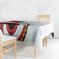 Papua New Guinea 50th Independence Anniversary Tablecloth Special Style White Version LT05 - Polynesian Pride
