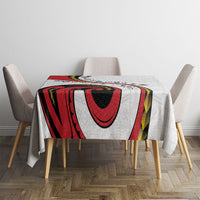 Papua New Guinea 50th Independence Anniversary Tablecloth Special Style White Version LT05 - Polynesian Pride